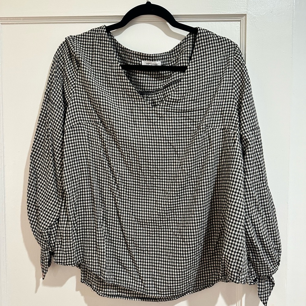 Gingham top